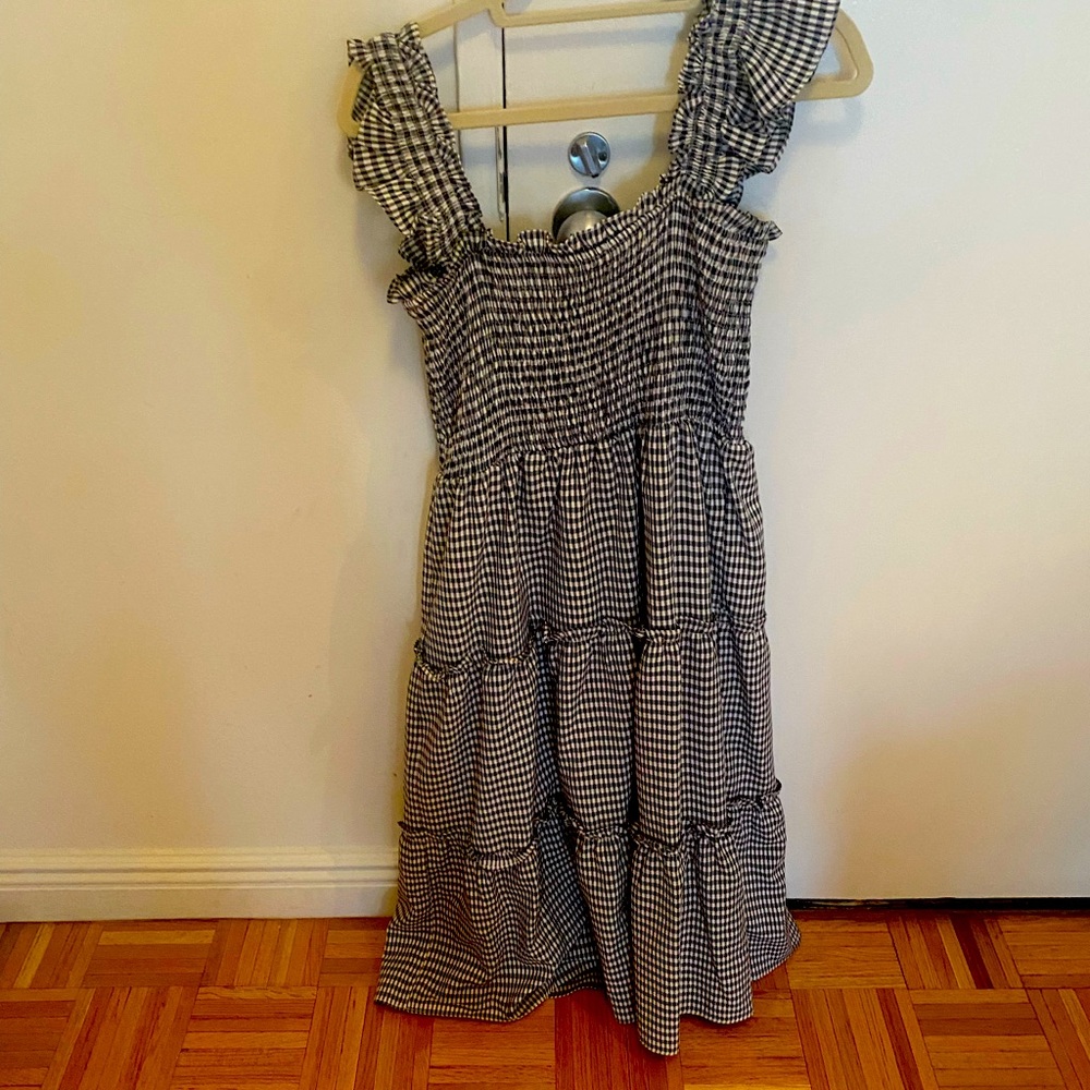Gab & Kate Gingham Maxi Dress